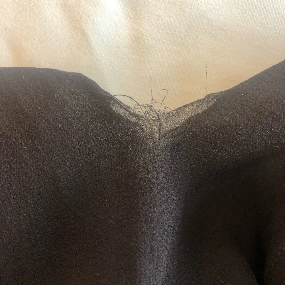 BETSEY JOHNSON slip dress. Satin on top chiffon on bottom. Sexy and cute Sz 4 - Picture 13 of 13